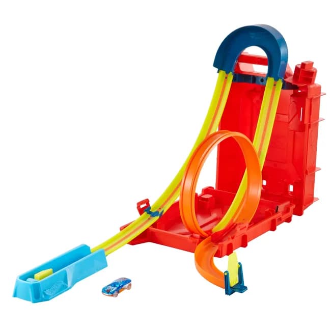Трек Hot Wheels Турботрюки HDX78 фото 2 Трек Hot Wheels Турботрюки HDX78 фото 2