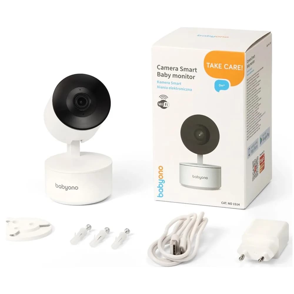 Видеоняня BabyOno Camera Smart 1514 фото 4 Видеоняня BabyOno Camera Smart 1514 фото 4