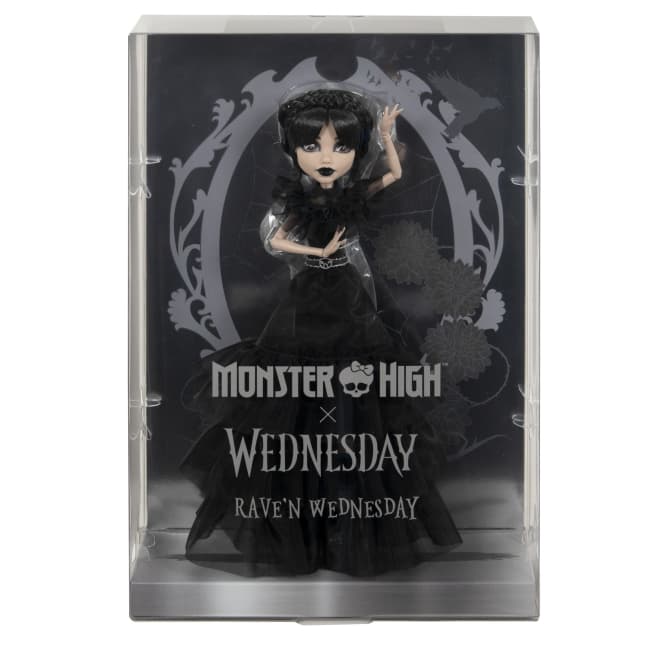 Лялька Monster High Венздей Танці Rave'N HXJ03 Лялька Monster High Венздей Танці Rave'N HXJ03