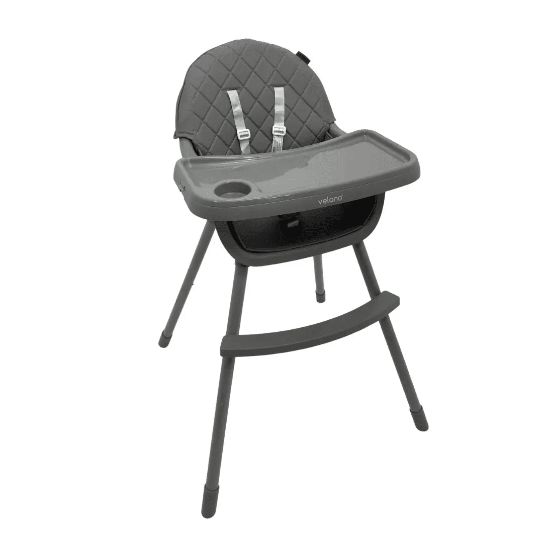 Стульчик для кормления 2в1 VELANO Evo 45685 grey Стульчик для кормления 2в1 VELANO Evo 45685 grey