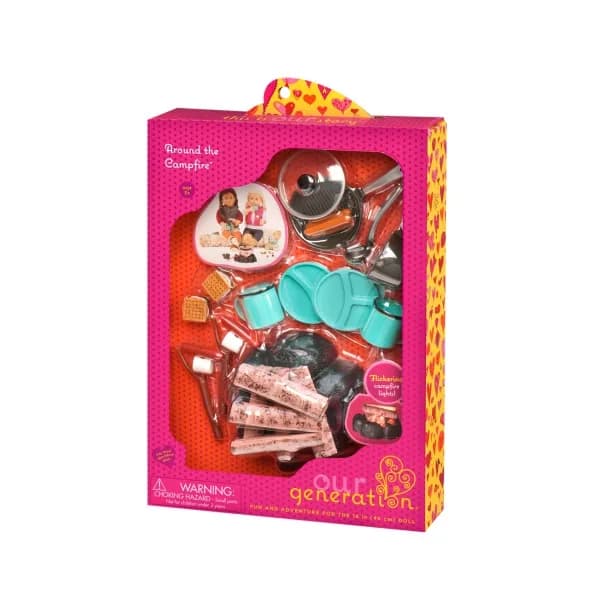 Игровой набор Our Generation У костра BD37254Z фото 3 Игровой набор Our Generation У костра BD37254Z фото 3