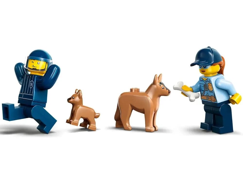 Конструктор LEGO City Мобильная площадка для дрессировки полицейских собак 197дет 60369 фото 7 Конструктор LEGO City Мобильная площадка для дрессировки полицейских собак 197дет 60369 фото 7
