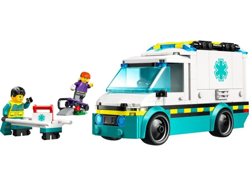Конструктор Lego City Скорая помощь 184дет 60451 фото 3 Конструктор Lego City Скорая помощь 184дет 60451 фото 3