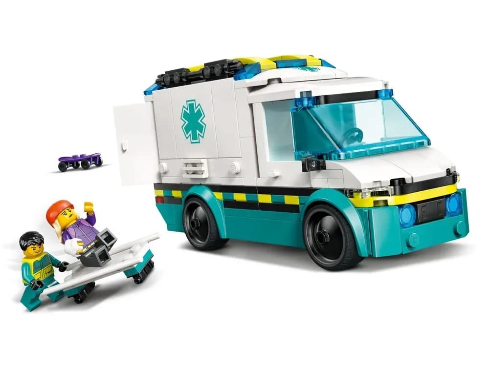 Конструктор Lego City Скорая помощь 184дет 60451 фото 2 Конструктор Lego City Скорая помощь 184дет 60451 фото 2