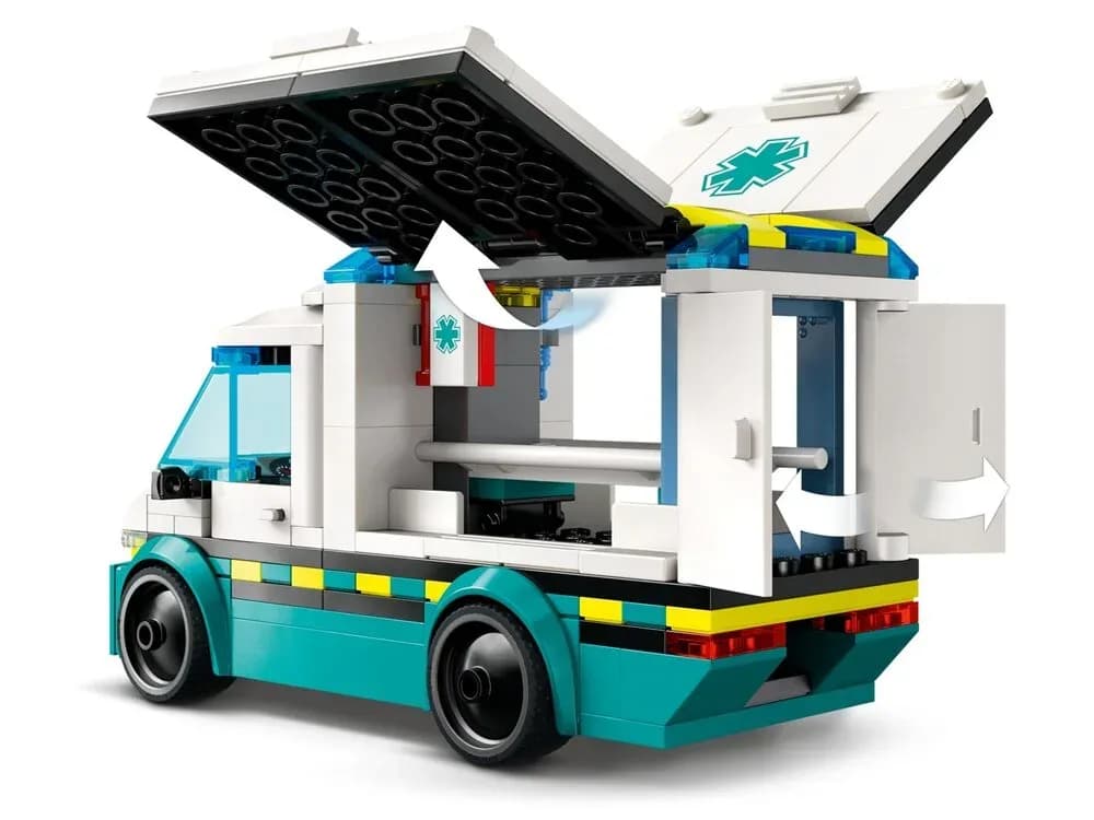 Конструктор Lego City Скорая помощь 184дет 60451 фото 5 Конструктор Lego City Скорая помощь 184дет 60451 фото 5