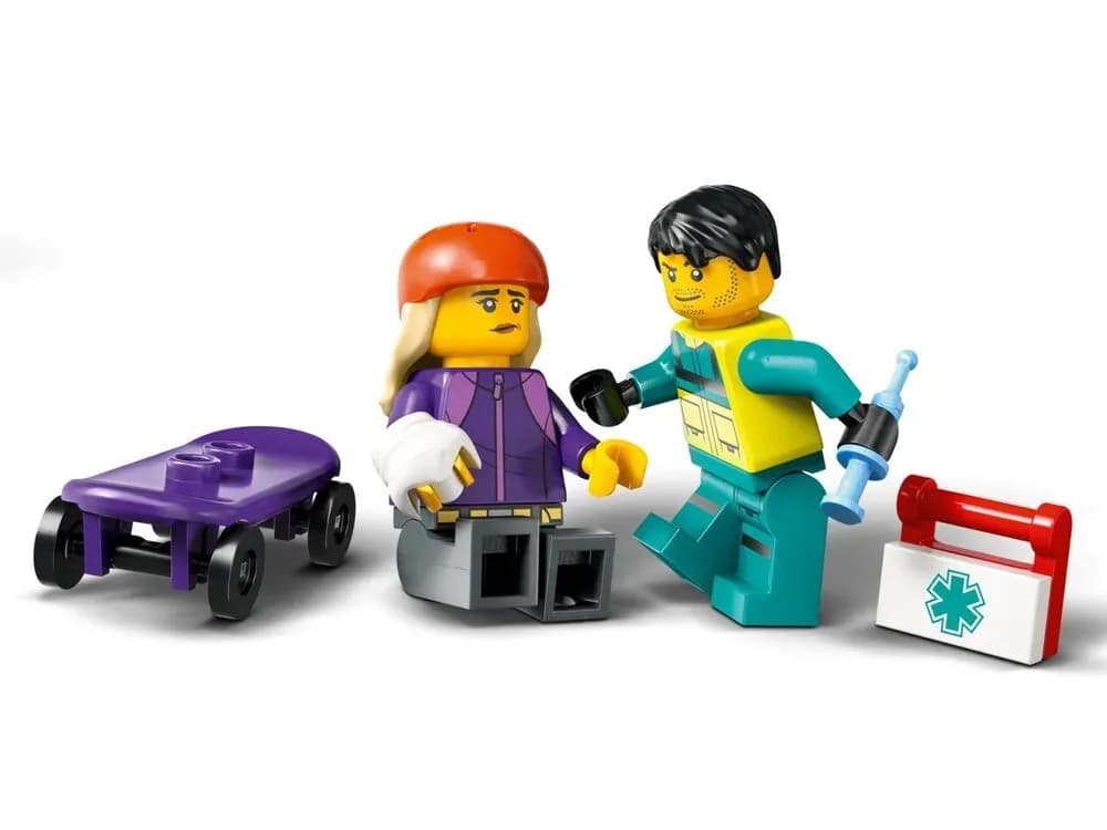 Конструктор Lego City Скорая помощь 184дет 60451 фото 4 Конструктор Lego City Скорая помощь 184дет 60451 фото 4