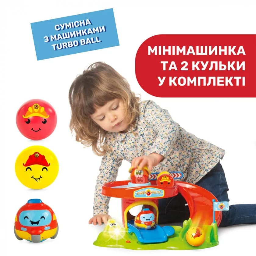 Іграшка розвиваюча CHICCO Паркінг Turbo Team 10758.00 фото 6 Іграшка розвиваюча CHICCO Паркінг Turbo Team 10758.00 фото 6