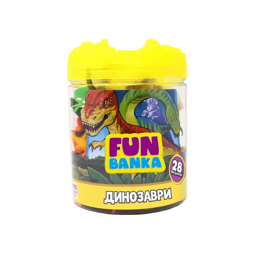 Ігровий набір Fun Banka Динозаври 320387-UA Ігровий набір Fun Banka Динозаври 320387-UA