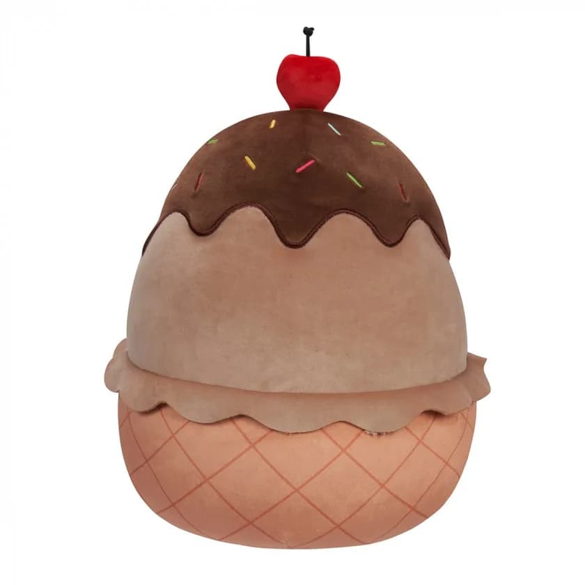 Игрушка мягкая Squishmallows Шоколадное мороженое 30см SQCR04146 фото 4 Игрушка мягкая Squishmallows Шоколадное мороженое 30см SQCR04146 фото 4