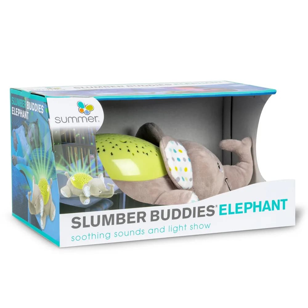 Нічник Ingenuity Toys Slumber Buddies Слоненя 06436ADSV фото 6 Нічник Ingenuity Toys Slumber Buddies Слоненя 06436ADSV фото 6