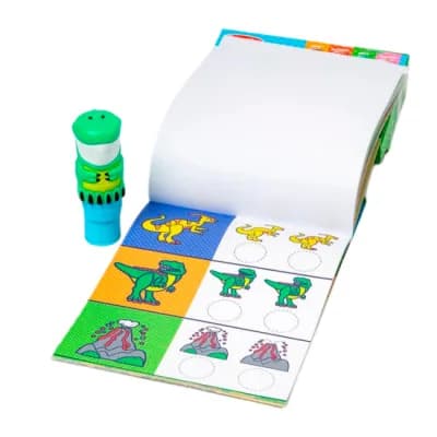 Набор из блокнота и штампа с наклейками Динозавр Melissa&Doug SM93205/6074899 фото 2 Набор из блокнота и штампа с наклейками Динозавр Melissa&Doug SM93205/6074899 фото 2