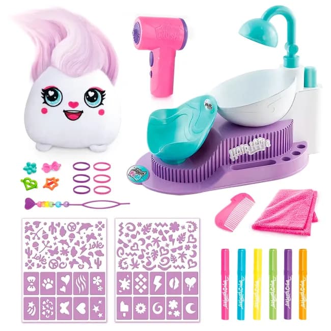 Набор для творчества Canal Toys DIY Airbrush Plush Парикмахерская AIR044 фото 4 Набор для творчества Canal Toys DIY Airbrush Plush Парикмахерская AIR044 фото 4