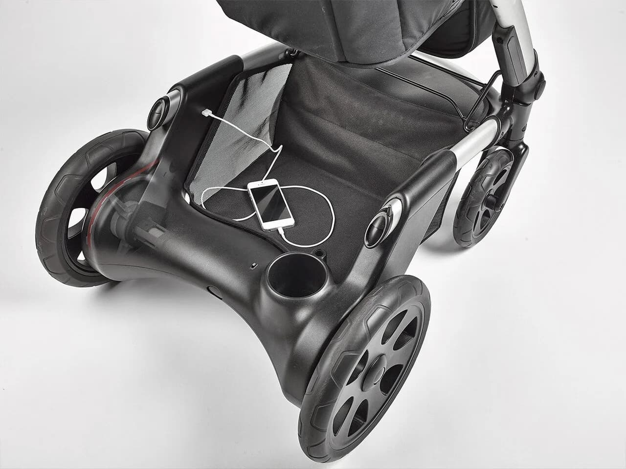 Коляска універсальна 2в1 HeeTee MAYFAIR Grey/Blue MF1.N.2P.GBL фото 3 Коляска універсальна 2в1 HeeTee MAYFAIR Grey/Blue MF1.N.2P.GBL фото 3