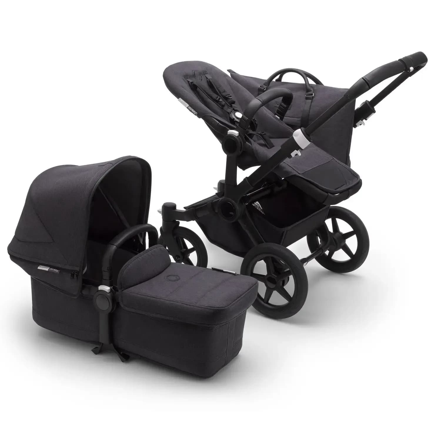Коляска универсальная 2в1 BUGABOO DONKEY 3 MONO BLACK/BLACK 180154ZW01 фото 4 Коляска универсальная 2в1 BUGABOO DONKEY 3 MONO BLACK/BLACK 180154ZW01 фото 4