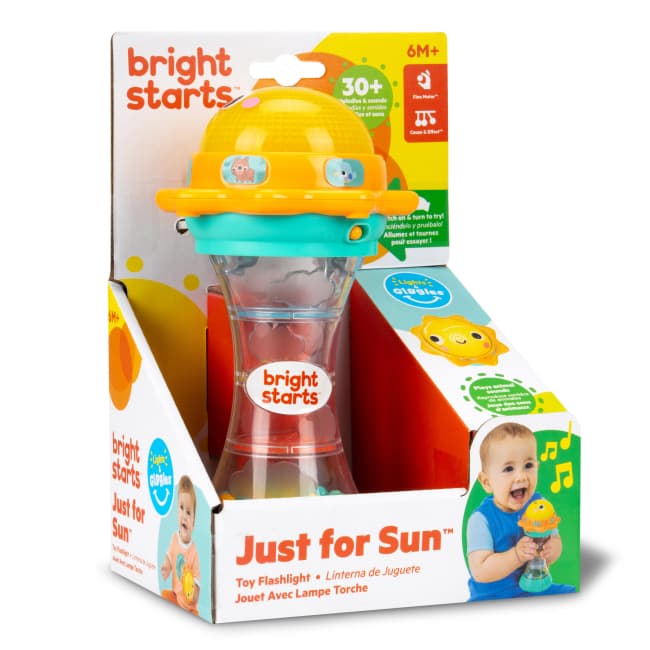 Погремушка музыкальная Bright Starts Just for Sun 17228 Погремушка музыкальная Bright Starts Just for Sun 17228
