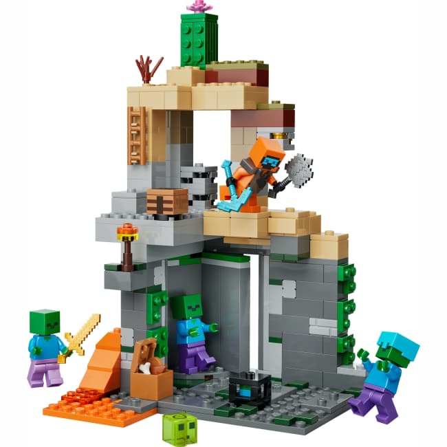 Конструктор Lego Minecraft Подземелье зомби 284дет 21587 Конструктор Lego Minecraft Подземелье зомби 284дет 21587