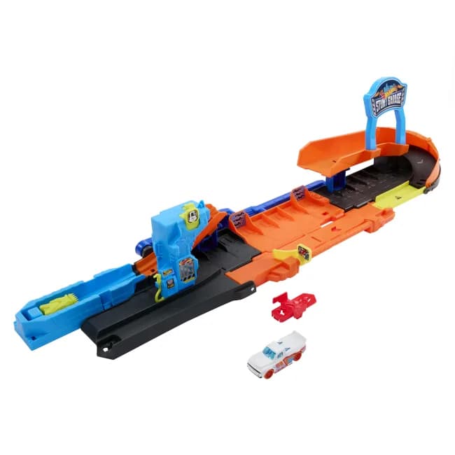 Набор игровой Hot Wheels Гараж-трансформер для трюков JHL94 фото 2 Набор игровой Hot Wheels Гараж-трансформер для трюков JHL94 фото 2