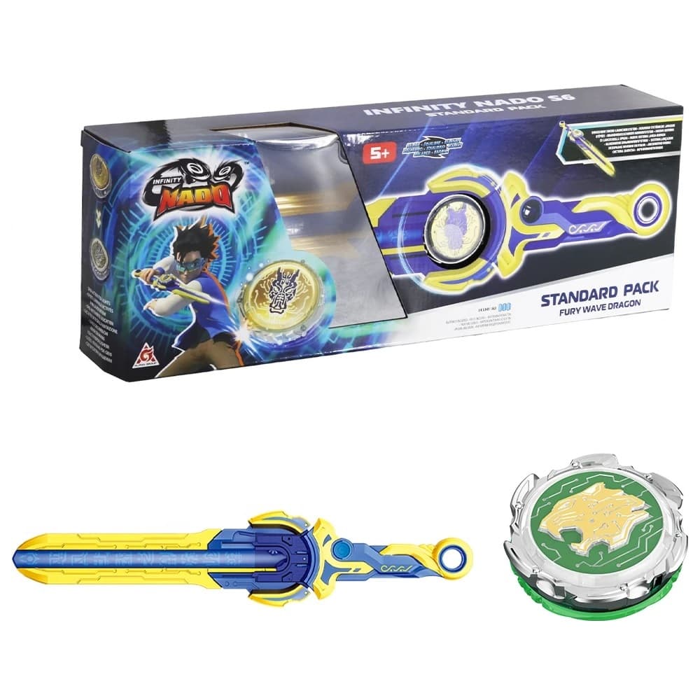Дзига Infinity Nado Standard Pack Сліпучий Леопард EU654124 Дзига Infinity Nado Standard Pack Сліпучий Леопард EU654124
