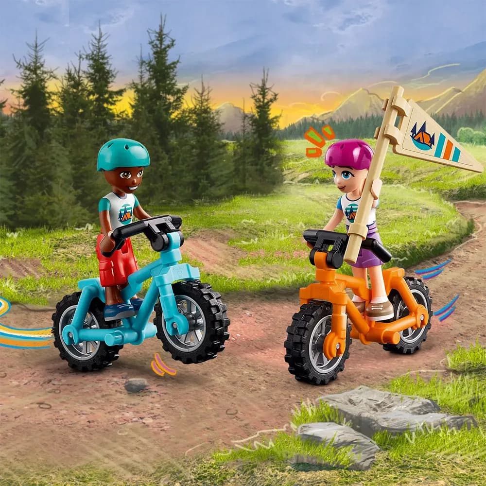 Конструктор LEGO Friends Затишні хатинки у пригодницькому таборі 437дет 42624 фото 4 Конструктор LEGO Friends Затишні хатинки у пригодницькому таборі 437дет 42624 фото 4