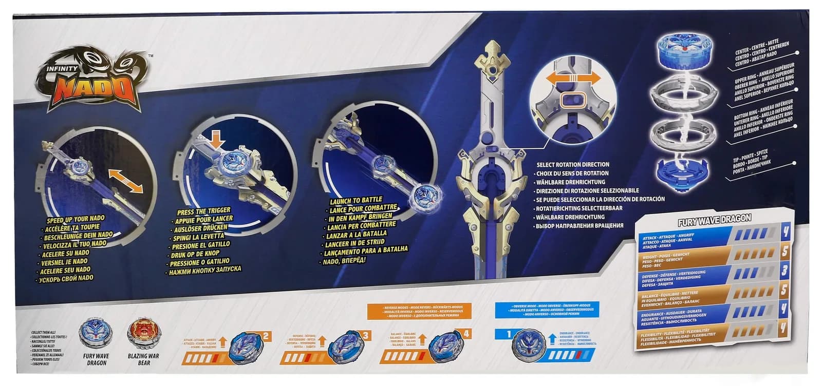 Набор игровой Infinity Nado Master Belt Battle Set Лютый Дракон EU654162 фото 13 Набор игровой Infinity Nado Master Belt Battle Set Лютый Дракон EU654162 фото 13