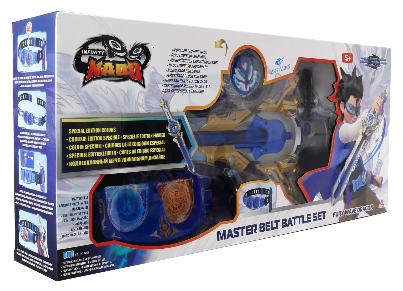 Набор игровой Infinity Nado Master Belt Battle Set Лютый Дракон EU654162 фото 2 Набор игровой Infinity Nado Master Belt Battle Set Лютый Дракон EU654162 фото 2