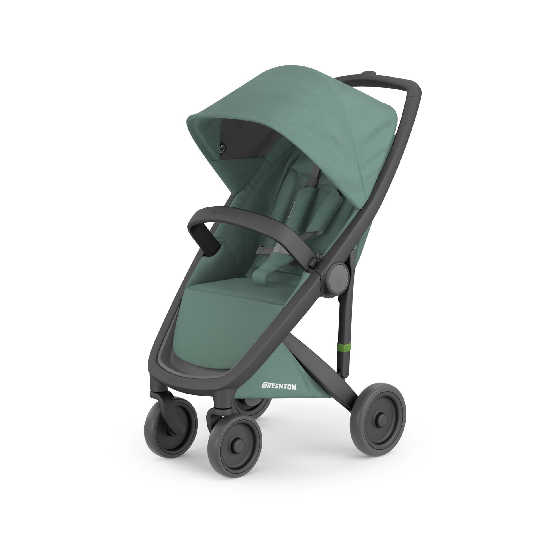 Коляска прогулянкова Greentom Classic GCSB-1 Sage-Black Коляска прогулянкова Greentom Classic GCSB-1 Sage-Black