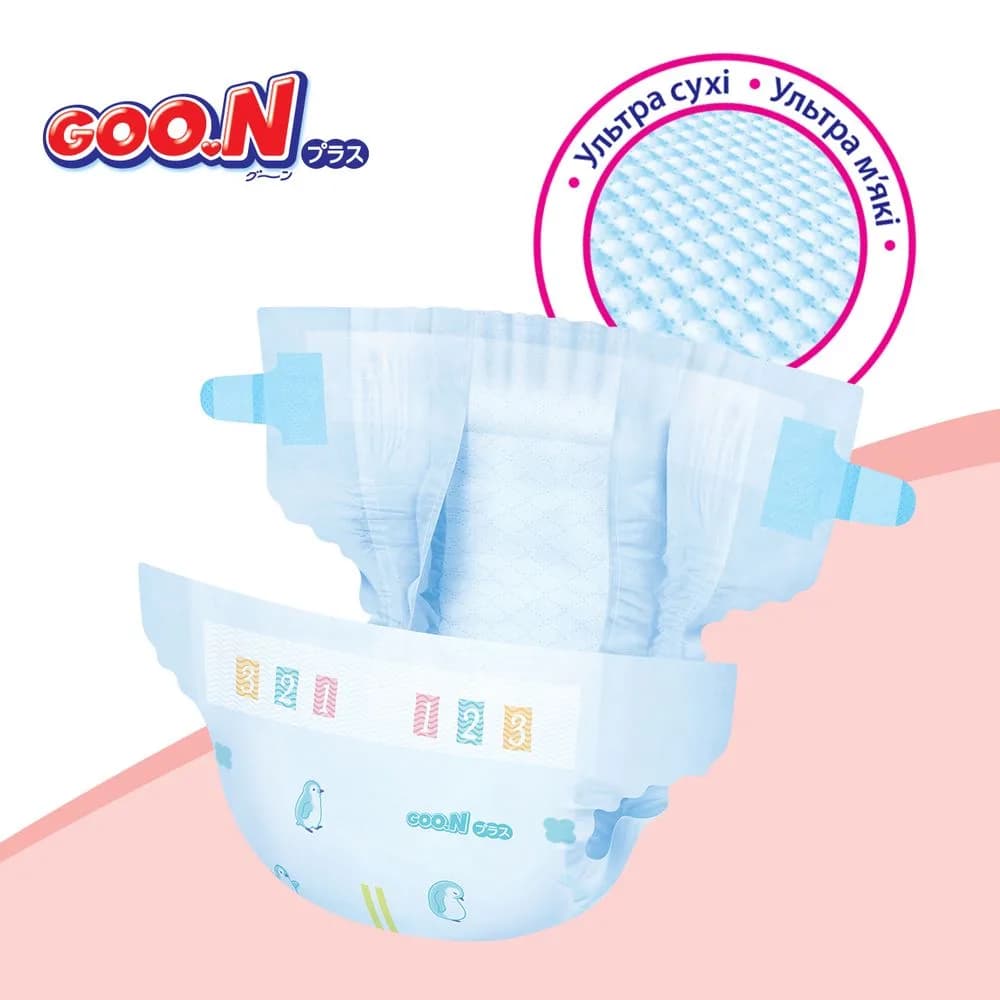 Підгузники Goo.N Plus M 64шт 843335 фото 4 Підгузники Goo.N Plus M 64шт 843335 фото 4