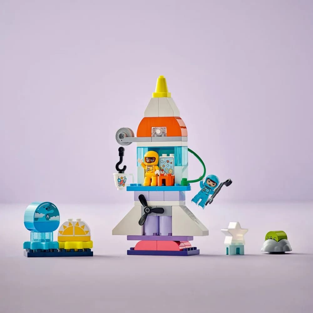 Конструктор Lego Duplo Приключения на космическом шаттле 58дет 10422 фото 3 Конструктор Lego Duplo Приключения на космическом шаттле 58дет 10422 фото 3