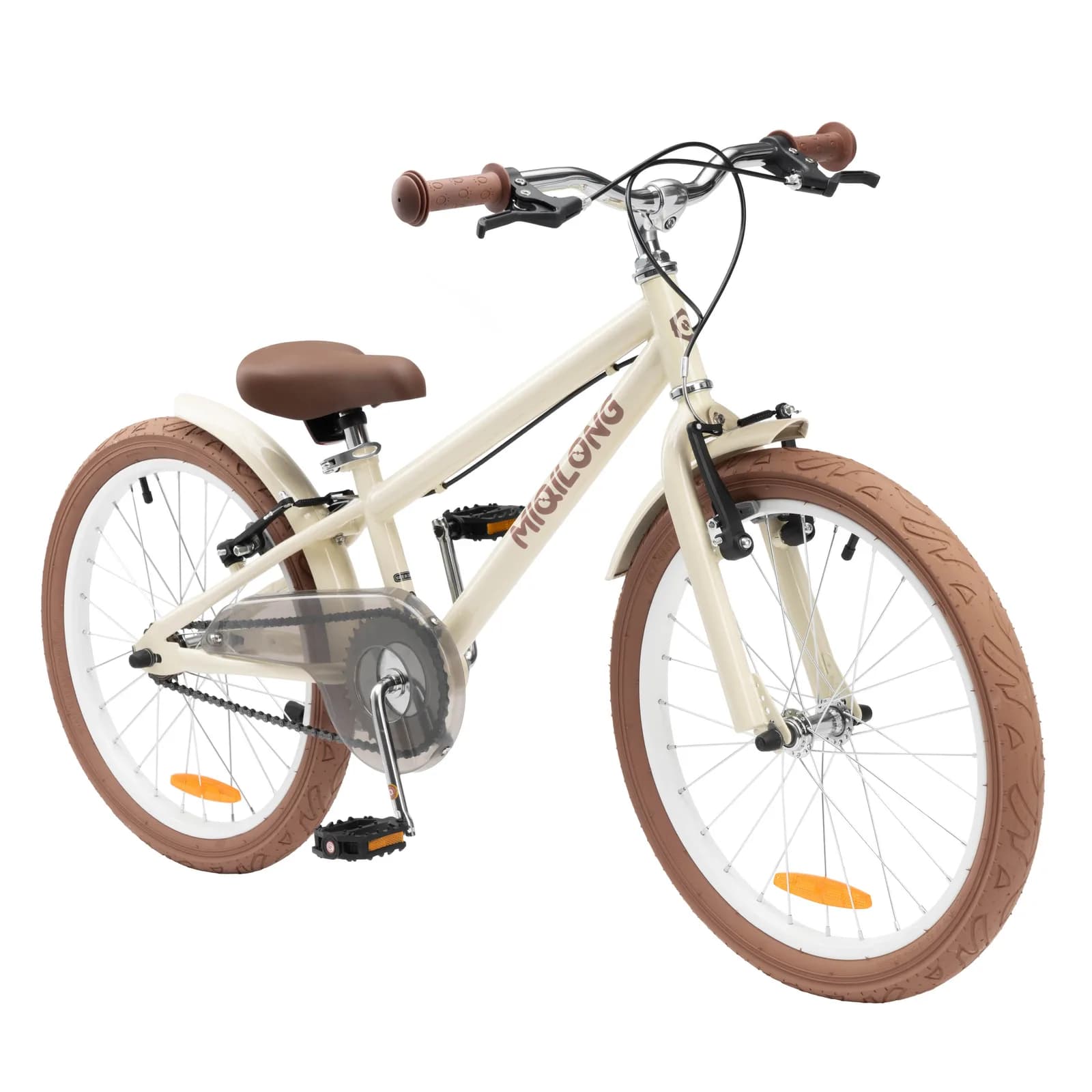 Велосипед Miqilong RM 20" beige RBB-RM20-BEIGE фото 4 Велосипед Miqilong RM 20" beige RBB-RM20-BEIGE фото 4