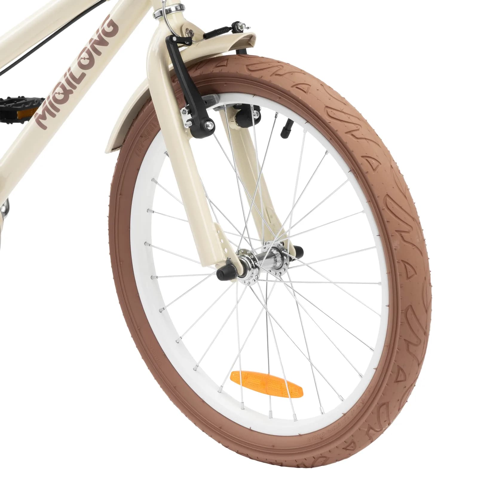 Велосипед Miqilong RM 20" beige RBB-RM20-BEIGE фото 8 Велосипед Miqilong RM 20" beige RBB-RM20-BEIGE фото 8