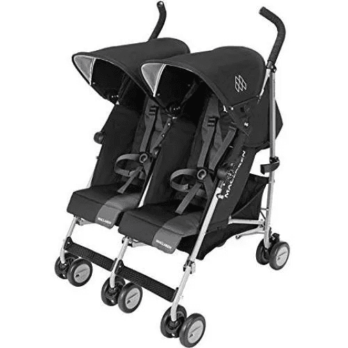 Коляска прогулянкова для двійні Maclaren Twin Triumph Black Charcoal WM1Y120032 Коляска прогулянкова для двійні Maclaren Twin Triumph Black Charcoal WM1Y120032