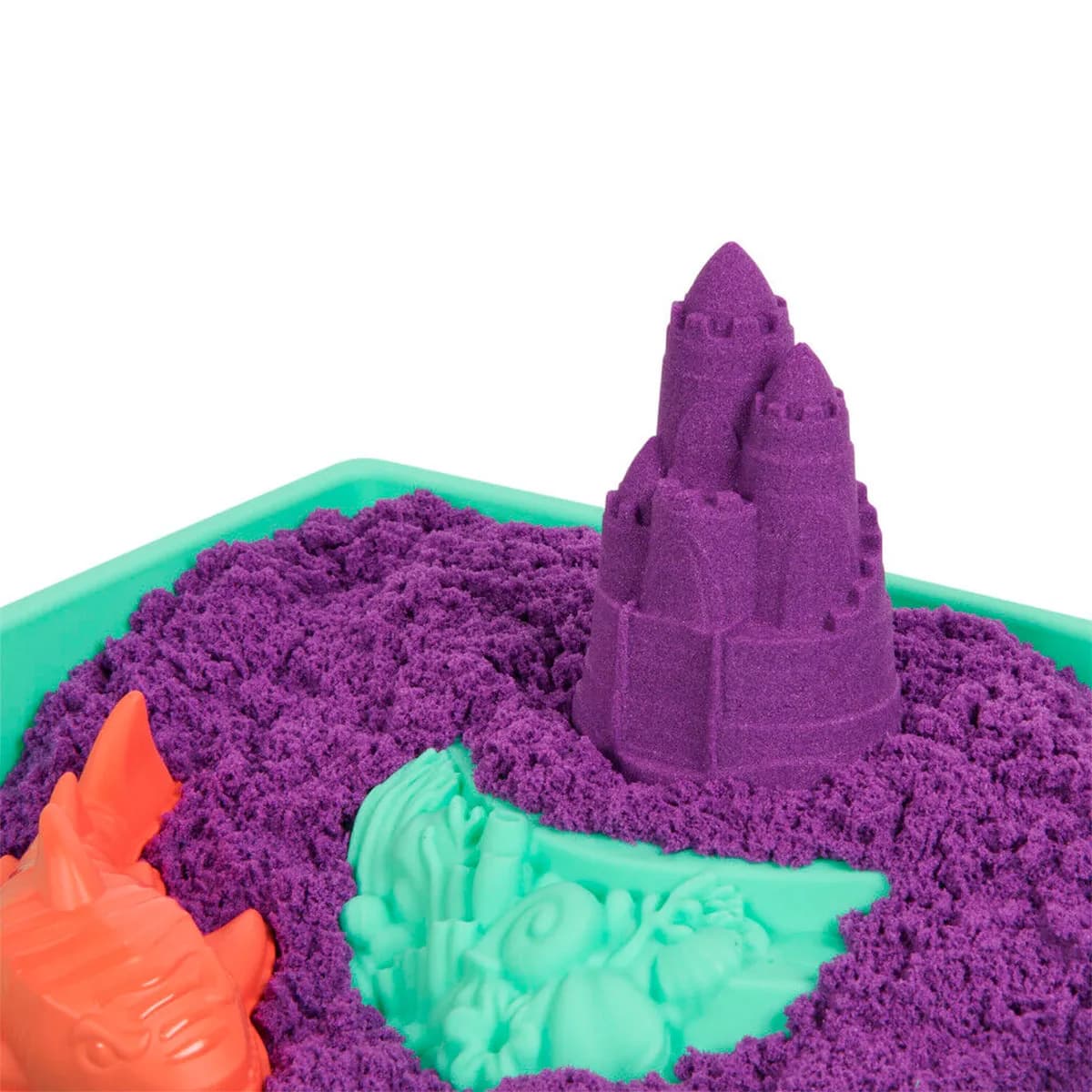 Набор песка с формочками Kinetic Sand Замок из песка 454г 71402 фото 6 Набор песка с формочками Kinetic Sand Замок из песка 454г 71402 фото 6