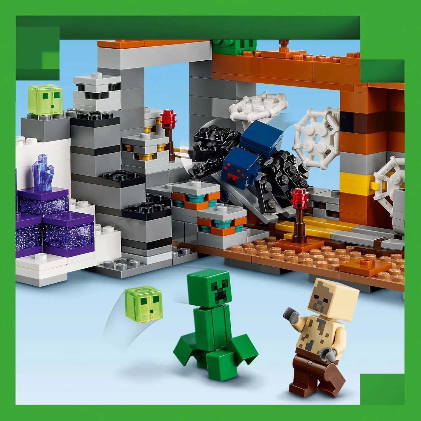 Конструктор Lego Minecraft Покинута шахта у безплідних землях 538дет 21263 фото 4 Конструктор Lego Minecraft Покинута шахта у безплідних землях 538дет 21263 фото 4