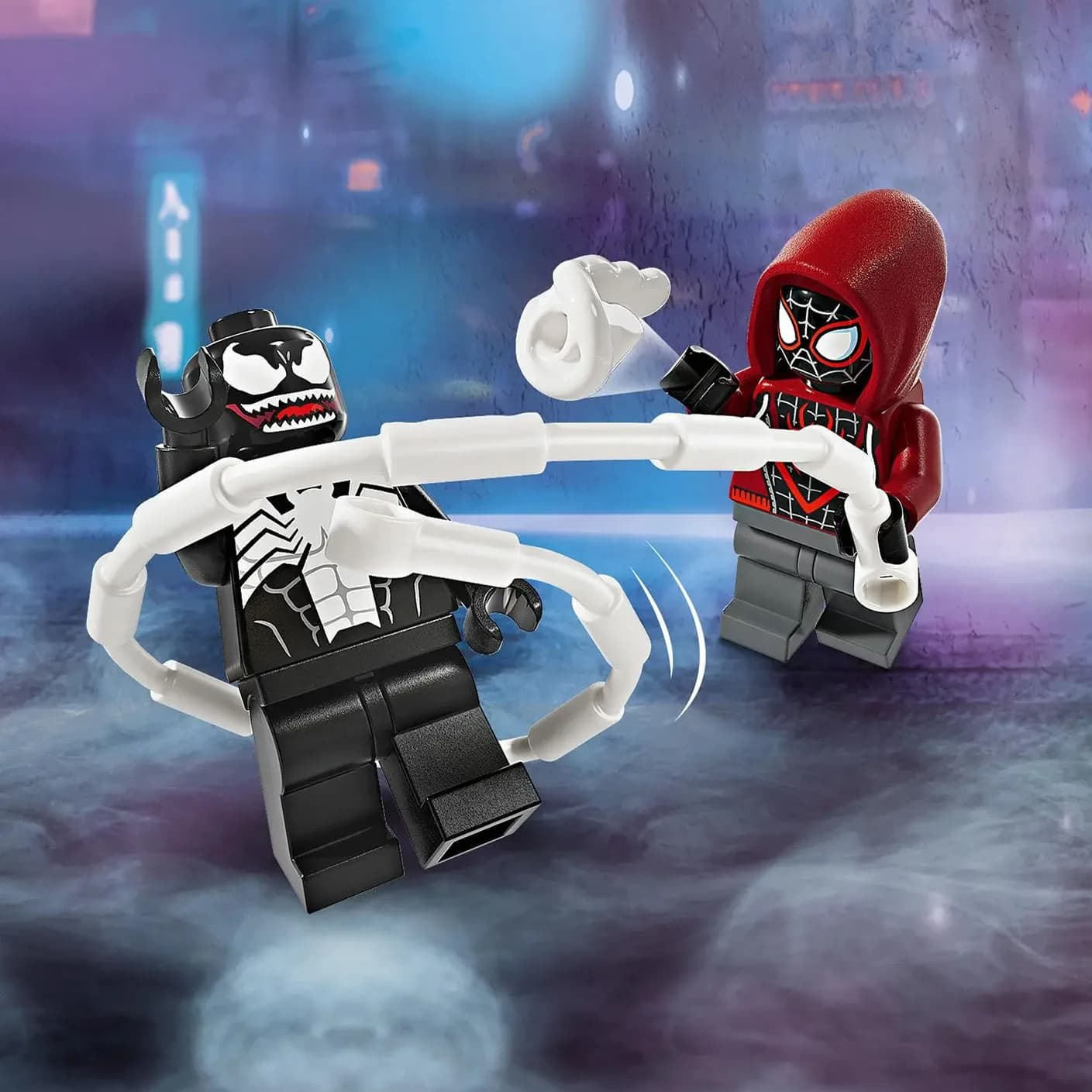 Конструктор Lego Marvel Робот Венома vs. Майлз Моралез 134дет 76276 фото 5 Конструктор Lego Marvel Робот Венома vs. Майлз Моралез 134дет 76276 фото 5