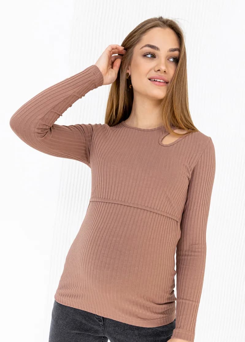 Лонгслив для беременных и кормления S-XL Юла мама Doris NR-12.012 фото 3 Лонгслив для беременных и кормления S-XL Юла мама Doris NR-12.012 фото 3
