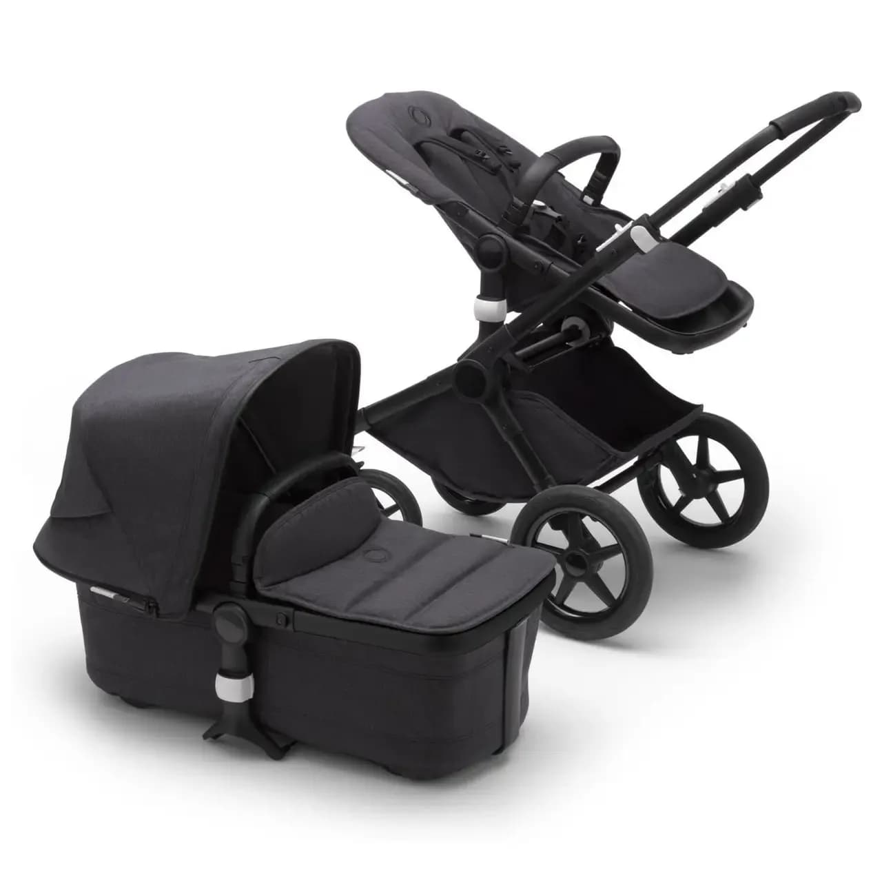 Коляска универсальная 2в1 Bugaboo Fox 2 680919 Mineral Collection washed black фото 3 Коляска универсальная 2в1 Bugaboo Fox 2 680919 Mineral Collection washed black фото 3