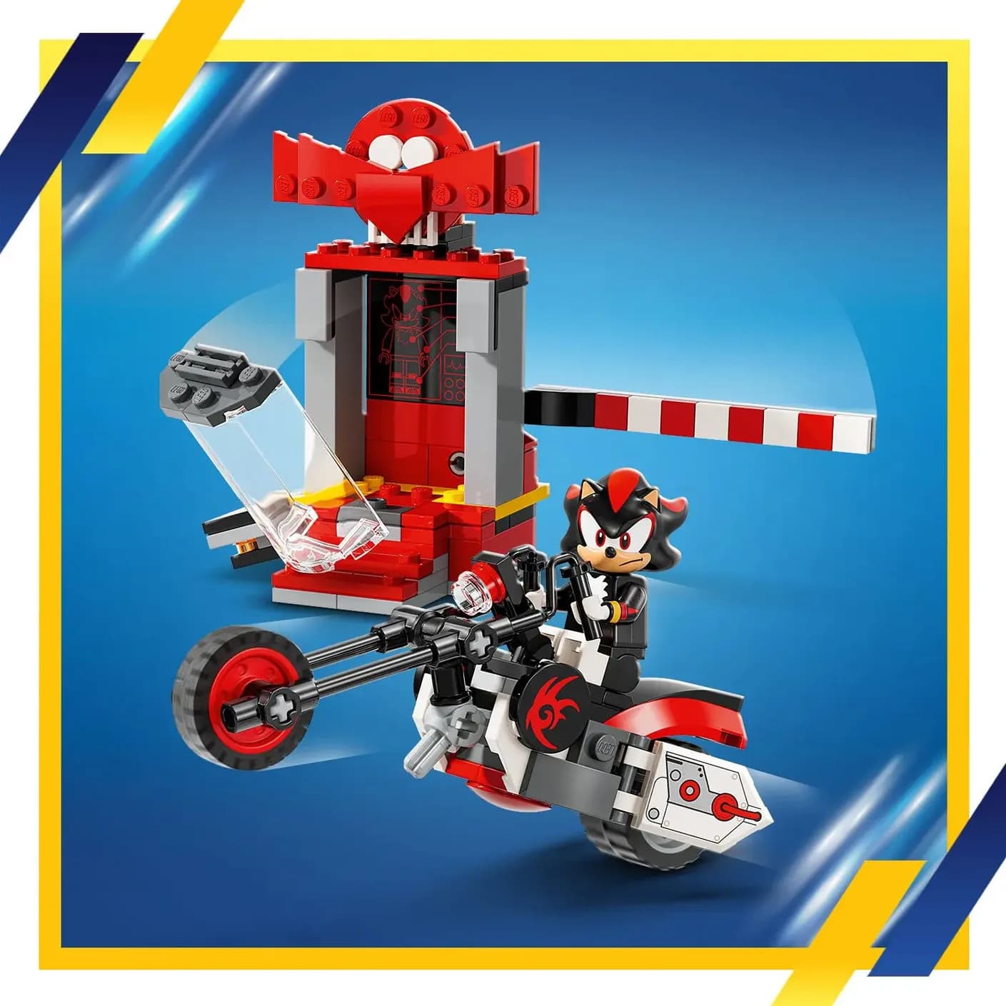 Конструктор Lego Sonic Їжак Шедоу. Втеча 196дет 76995 фото 5 Конструктор Lego Sonic Їжак Шедоу. Втеча 196дет 76995 фото 5