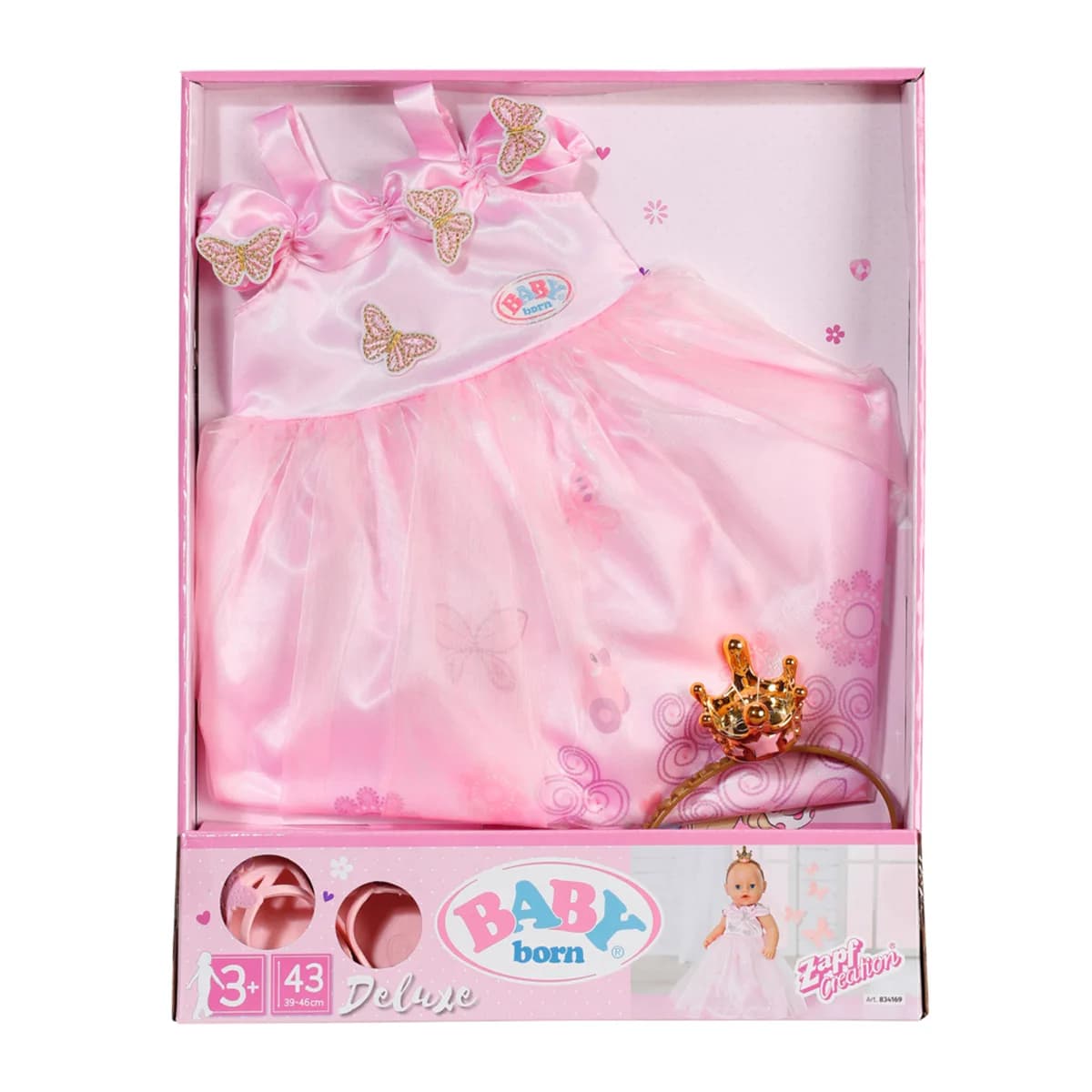 Набор одежды для куклы Baby Born Принцесса 834169 фото 10 Набор одежды для куклы Baby Born Принцесса 834169 фото 10