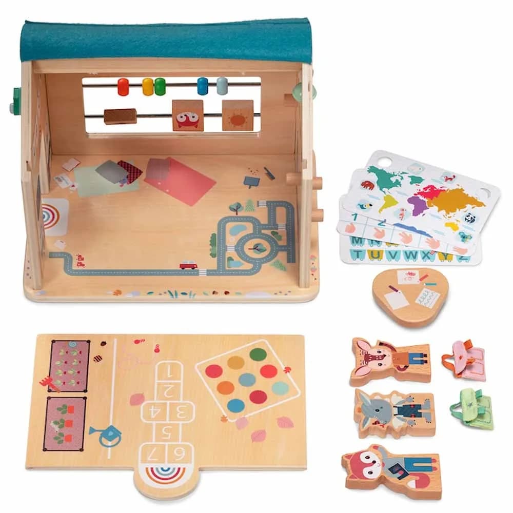 Игровой набор Lilliputiens Моя первая Школа 83422 фото 7 Игровой набор Lilliputiens Моя первая Школа 83422 фото 7