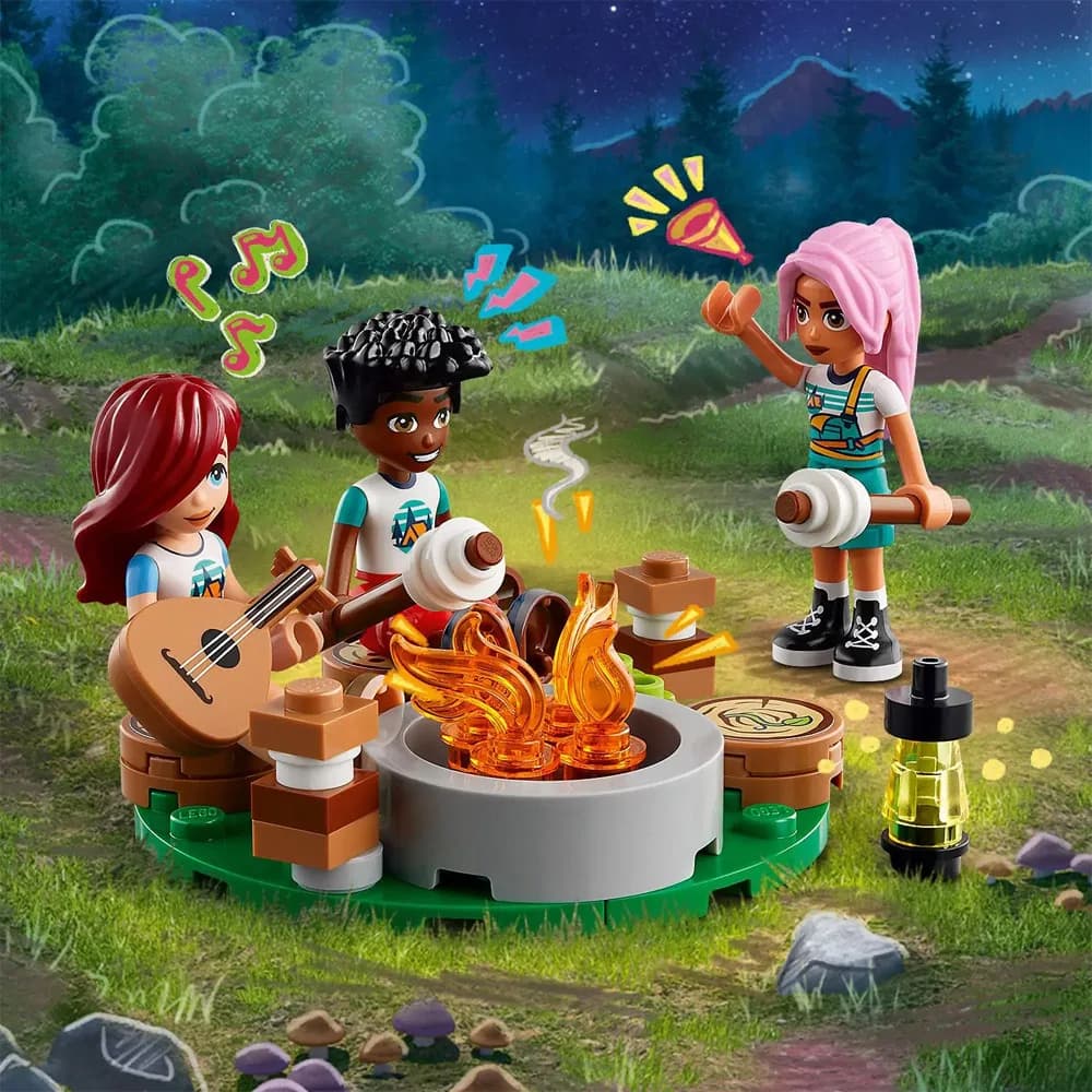 Конструктор LEGO Friends Затишні хатинки у пригодницькому таборі 437дет 42624 фото 5 Конструктор LEGO Friends Затишні хатинки у пригодницькому таборі 437дет 42624 фото 5