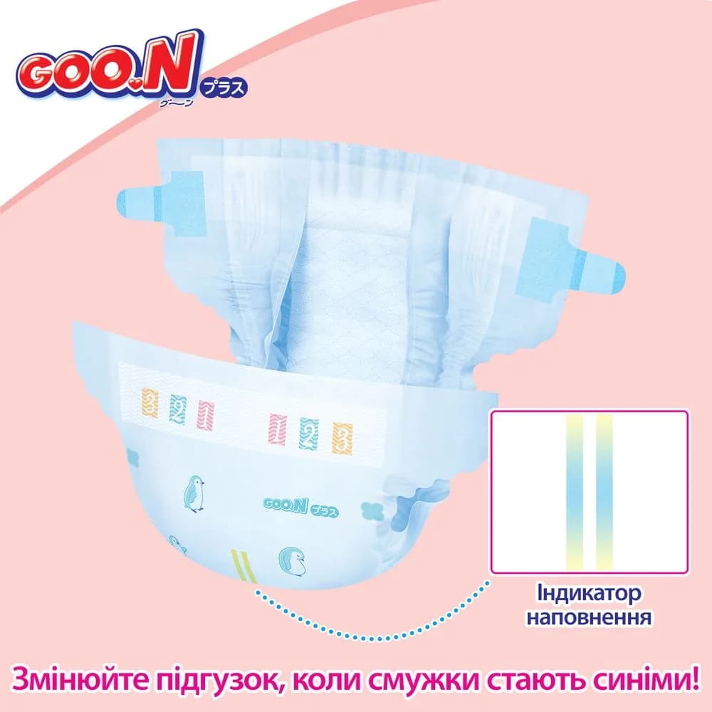 Підгузники Goo.N Plus M 64шт 843335 фото 8 Підгузники Goo.N Plus M 64шт 843335 фото 8