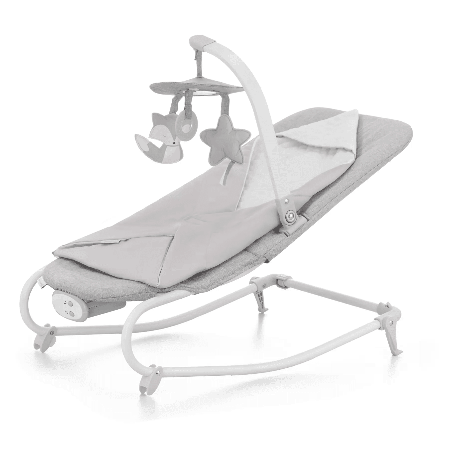 Шезлонг-качалка Kinderkraft Felio 2 KBFELI20GRY0000 Stone Grey Шезлонг-качалка Kinderkraft Felio 2 KBFELI20GRY0000 Stone Grey