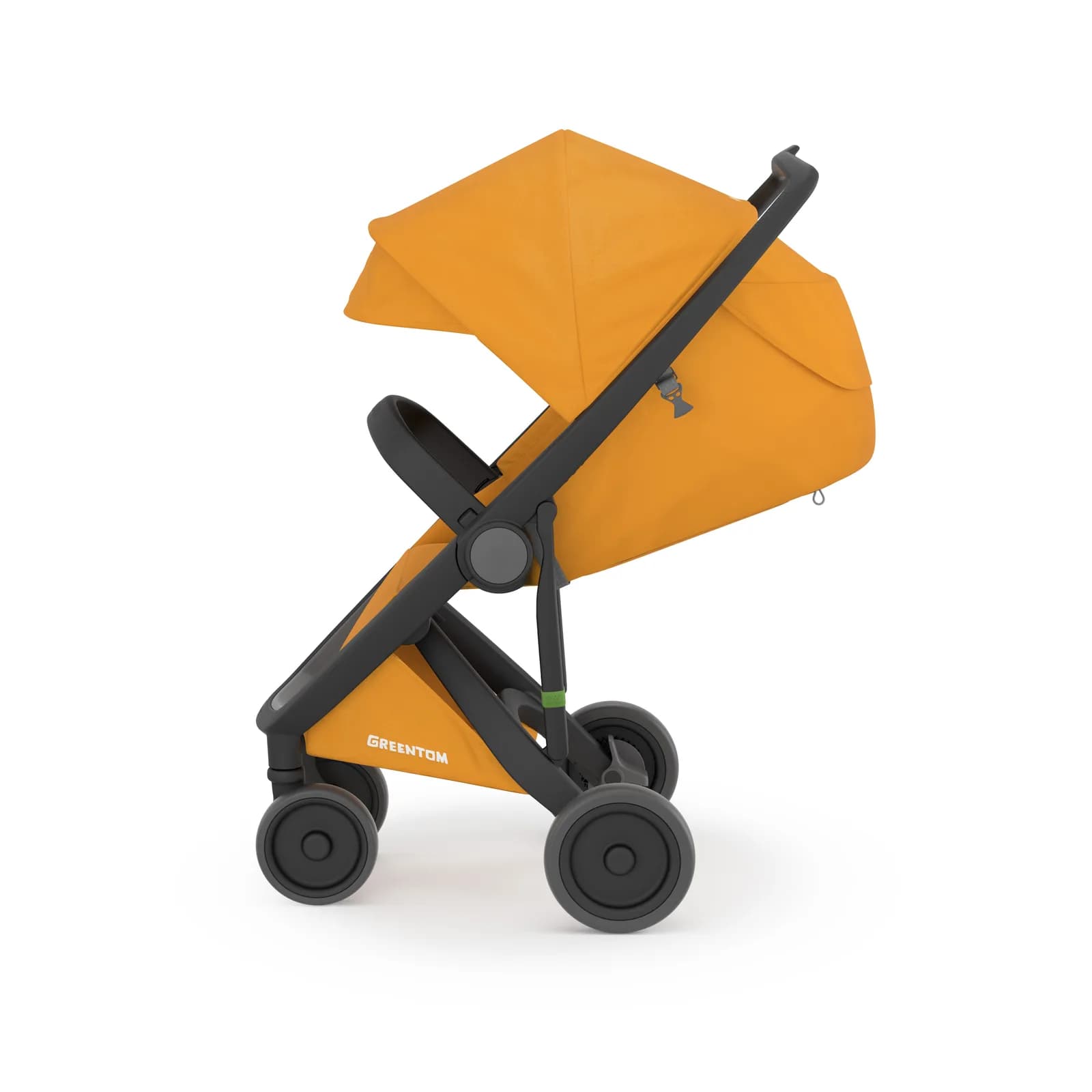Коляска прогулочная Greentom Classic GCSB-2 Sunflower-Black фото 3 Коляска прогулочная Greentom Classic GCSB-2 Sunflower-Black фото 3