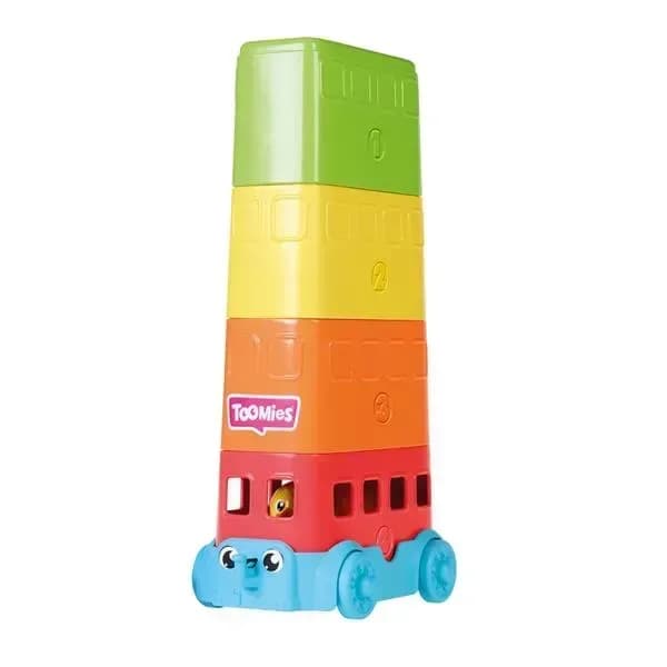 Пирамидка TOMY Toomies Автобус E73220 фото 2 Пирамидка TOMY Toomies Автобус E73220 фото 2