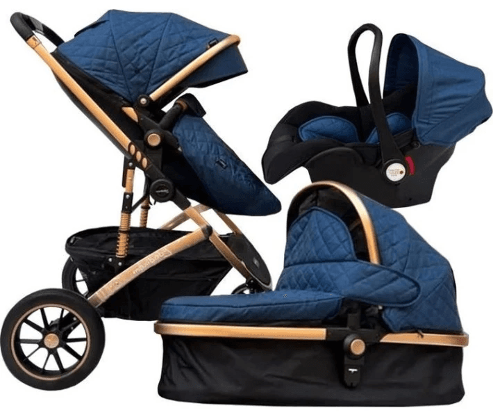 Коляска-трансформер 3в1 Maxibaby IQ 90877 Blue Коляска-трансформер 3в1 Maxibaby IQ 90877 Blue