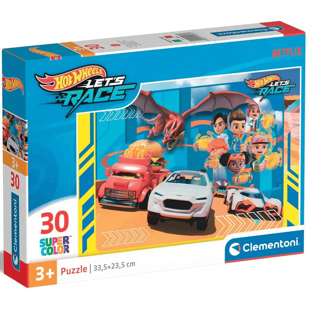 Пазл Clementoni Hot Wheels 30эл 20284 Пазл Clementoni Hot Wheels 30эл 20284