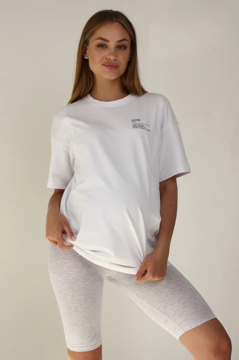 Велосипедки для беременных XS-XL Юла мама Linda SP-21.042 -серый фото 5 Велосипедки для беременных XS-XL Юла мама Linda SP-21.042 -серый фото 5