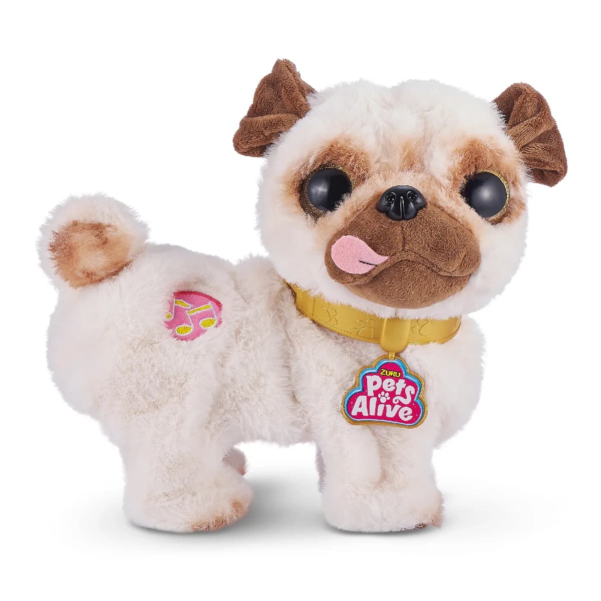 Игрушка интерактивная Zuru Pets Alive Мопс-Танцор 9521 фото 4 Игрушка интерактивная Zuru Pets Alive Мопс-Танцор 9521 фото 4