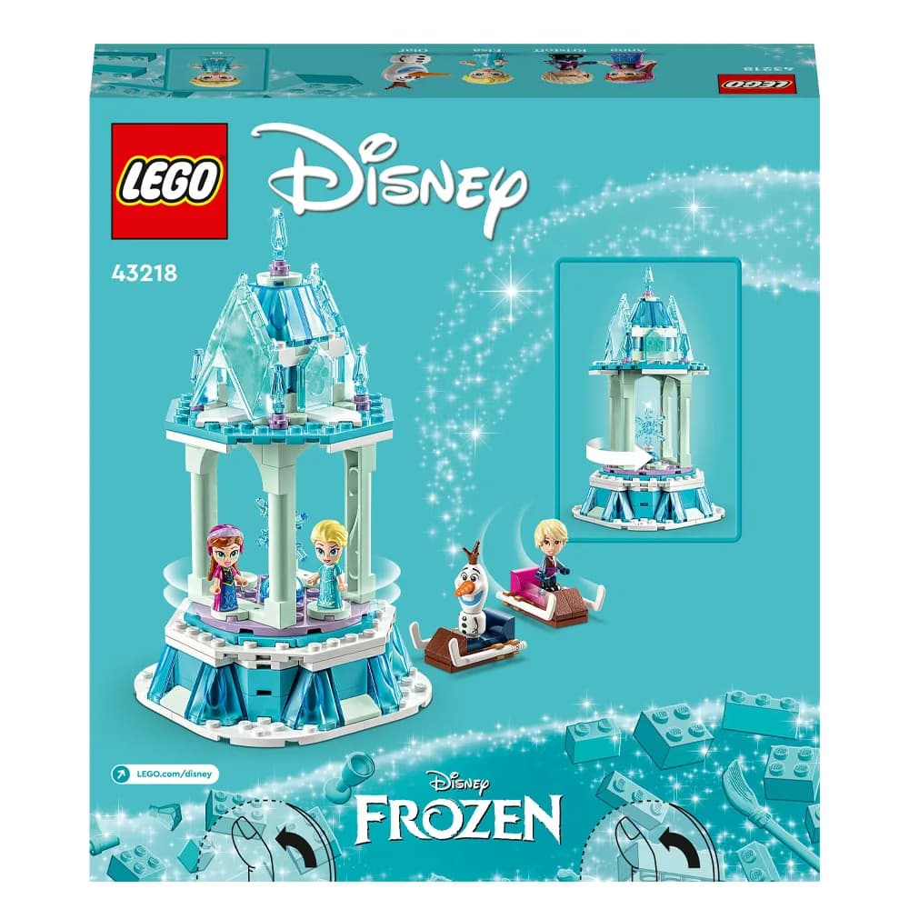 Конструктор Lego Disney Очаровательная карусель Анны и Эльзы 175дет 43218 фото 9 Конструктор Lego Disney Очаровательная карусель Анны и Эльзы 175дет 43218 фото 9
