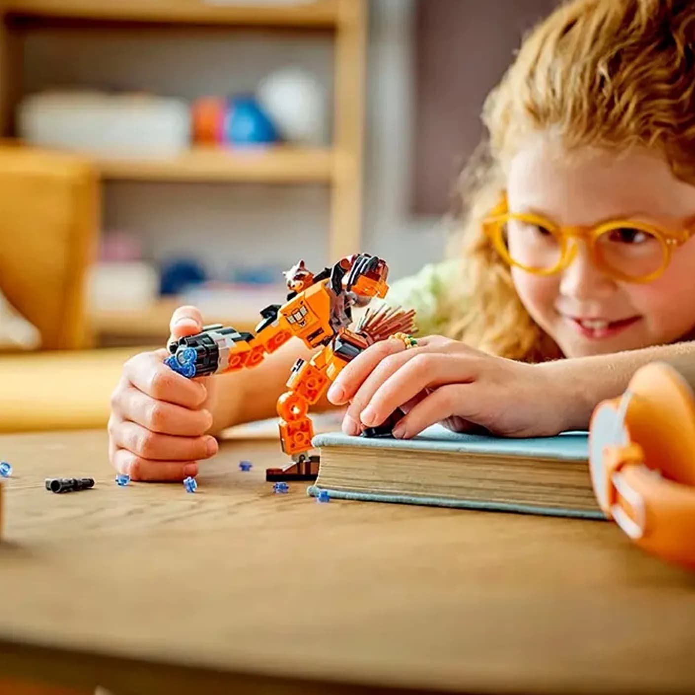 Конструктор Lego Super Heroes Робоброня Єнота Ракети 98дет 76243 фото 8 Конструктор Lego Super Heroes Робоброня Єнота Ракети 98дет 76243 фото 8